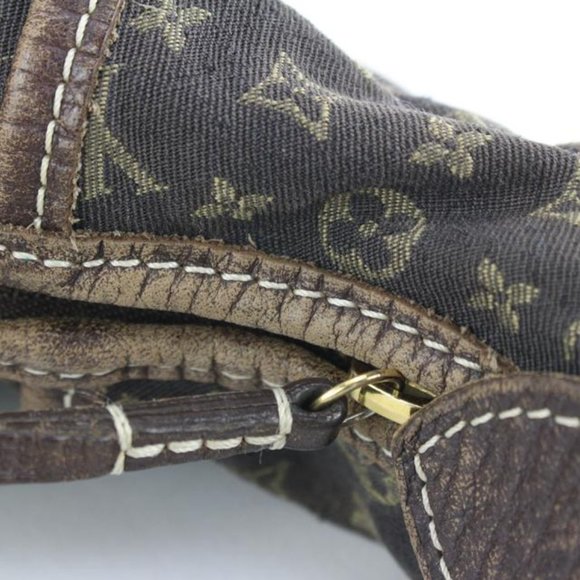 Louis Vuitton Brown Monogram Mini Lin Manon MM Hobo 24lk617s - Picture 12 of 12